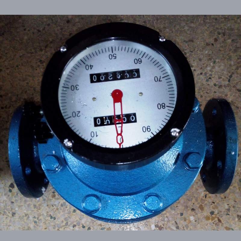 LC-HL回零型椭圆齿轮流量计 分累计量可清零 精度0.5% 法兰流量计