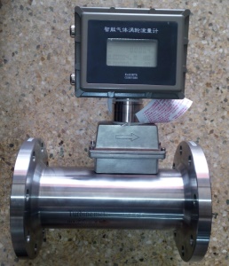 LWQ-50D温度压力补偿型气体涡轮流量计传感器 高精度 液晶流量计