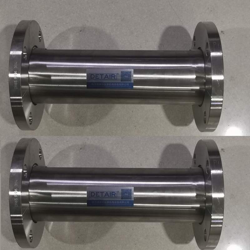 FA10F-25全不锈钢玻璃转子流量计,总长310mm,DN25活动法兰流量计