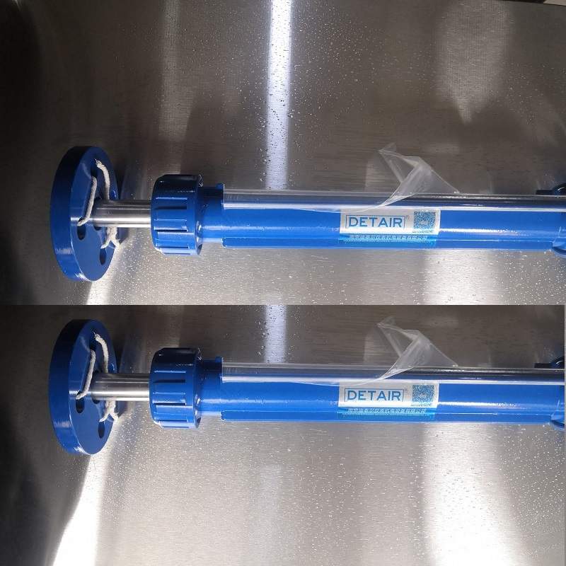 F20-15/25/40/50玻璃转子流量计流量计,活动法兰连接,总长375mm