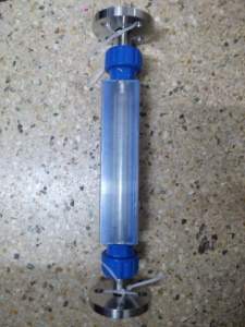 F20-15F玻璃转子流量计气体液体,铸铝外壳,不锈钢法兰流量计