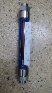 VA10-40F耐腐型玻璃转子流量计,气体液体,G11/2不锈钢螺纹流量计