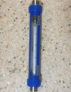G10-15/25/40/50玻璃管浮子流量计,内螺纹,长375mm 耐腐型流量计