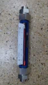 VA10-25常州双环玻璃转子流量计,G1寸内螺纹连接,铸铝外壳流量计