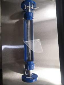 F20-15/25/40/50玻璃转子流量计流量计,活动法兰连接,总长375mm