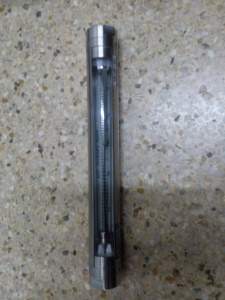 V30S-50全不锈钢玻璃转子流量计,G2寸内螺纹,总长380mm玻璃流量计