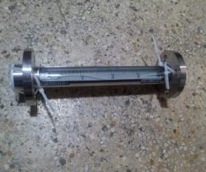 FA30F-15全不锈钢衬四氟玻璃转子流量计,DN15活动法兰,总长310mm
