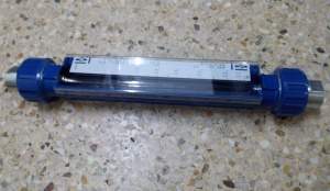 VA20-50F玻璃管流量计,铸铝外壳,G2寸不锈钢螺纹玻璃转子流量计