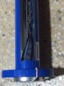 F10-15/25/40/50玻璃管浮子流量计,法兰 总长310mm玻璃转子流量计