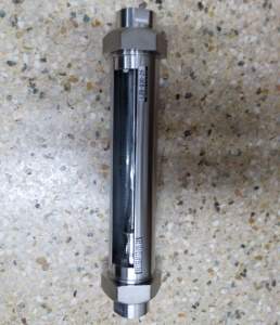 VA10F-15全不锈钢玻璃转子流量计,G1/2内螺纹,长度408mm流量计