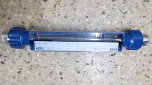 VA20-40F玻璃转子流量计,铸铝外壳,G11/2不锈钢螺纹流量计