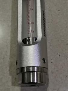 G10-6F微小玻璃转子流量计,1/4不锈钢内螺纹,总长200mm,流量计