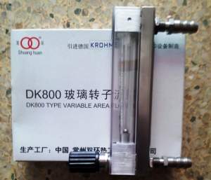 DK800-6F引进流量计,不锈钢耐腐四氟密封玻璃转子流量计