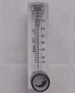 LZM-4T有机玻璃流量计,带调节阀,中心距76mm,M18*1.5-G1/4流量计