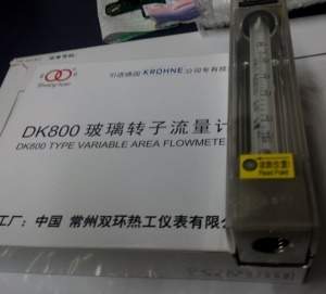 下进上出型引进流量计DK800-6F,内螺纹连接,四氟密封不锈钢流量计