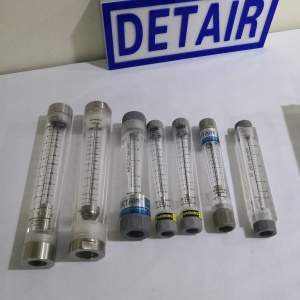 不锈钢有机玻璃流量计,总长171mm,中心距127mm,外螺纹ZG1/2流量计