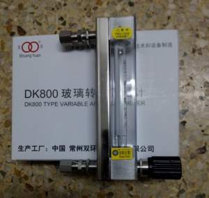 卡套连接型DK800-6引进流量计,全不锈钢卡套型,玻璃转子流量计