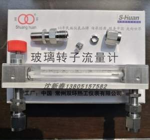 常州双环热工LZB-3WB/4WB/6WB/10WB 不锈钢卡套型 玻璃转子流量计