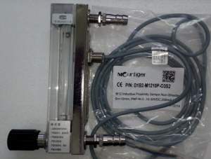 DK800-4K带报警玻璃管浮子流量计,不锈钢带报警流量计