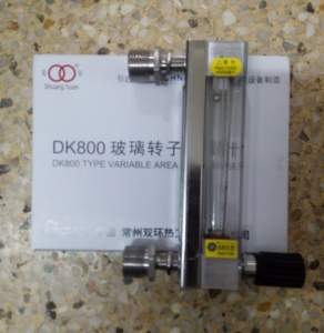 螺纹连接型DK800-6玻璃转子流量计,带调节阀,螺纹连接浮子流量计