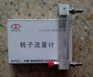 常州双环牌 LZB-6WF耐腐型微小玻璃管浮子流量计 玻璃转子流量计