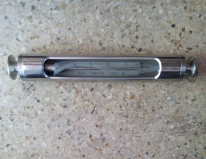 不锈钢卫生型玻璃转子流量计,WA-30S,卡盘50.5mm DN15流量计