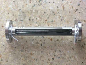 F30-15F全不锈钢玻璃转子流量计,DN15口径,活动法兰,310mm流量计