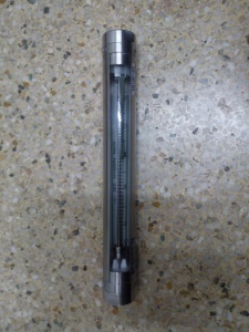 V30S-40全不锈钢玻璃转子流量计,G11/2内螺纹,总长度370mm流量计