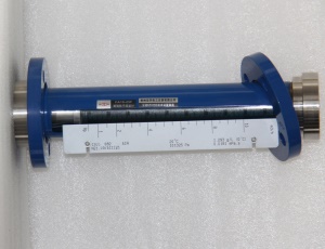 FA10-25F耐腐型流量计,DN25活动法兰,不锈钢接头玻璃转子流量计
