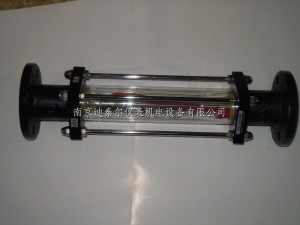 常州双环牌LZB-15玻璃转子流量计,法兰连接 玻璃管浮子流量计