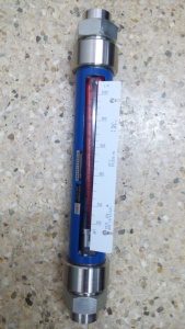 VA10-50F耐腐型流量计,气体液体,G2寸不锈钢螺纹玻璃转子流量计