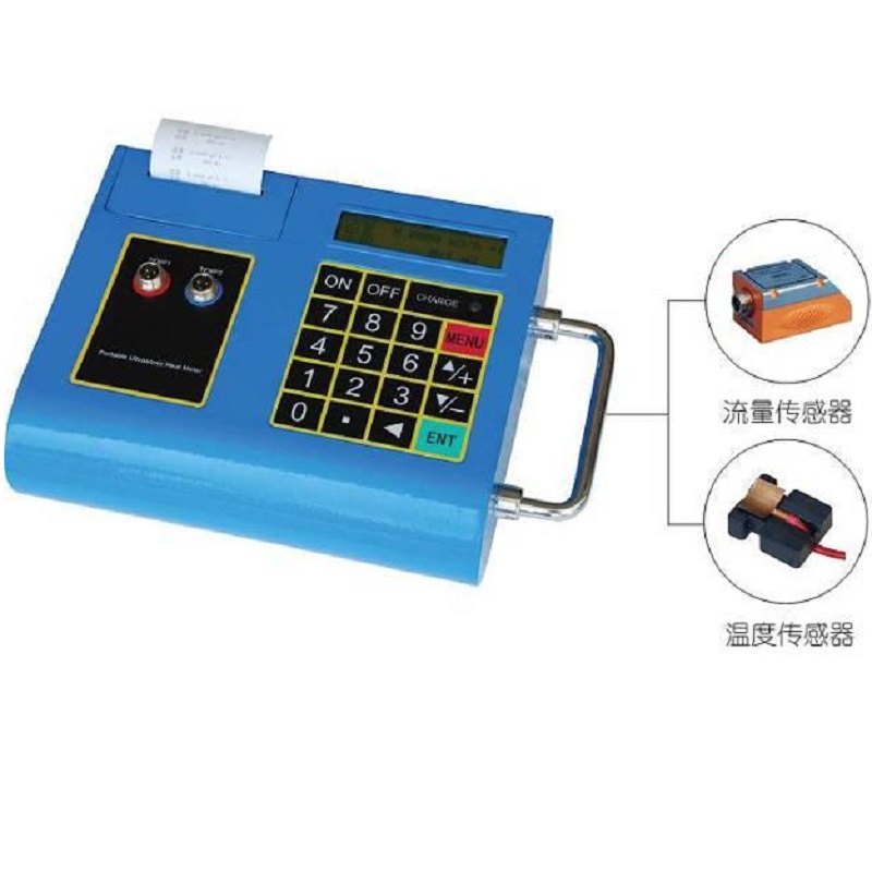 TUC-2000E便携式超声波热量表,小型传感器,高温-40-160℃