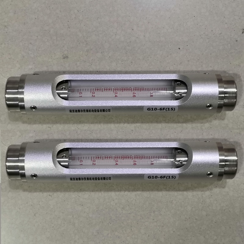 G10-6F微小玻璃转子流量计,1/4不锈钢内螺纹,总长200mm,流量计