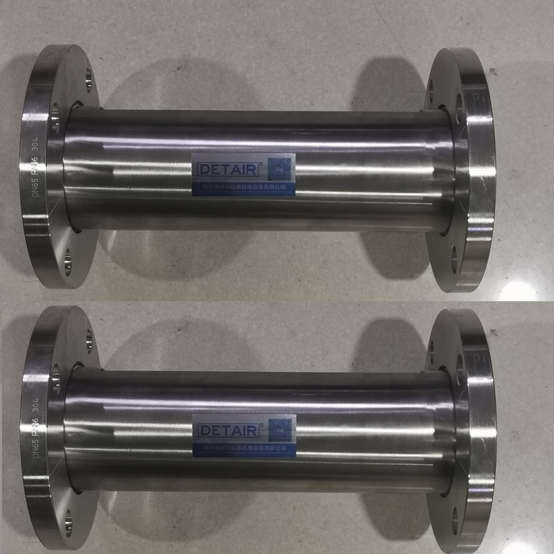 FA10F-25全不锈钢玻璃转子流量计,总长310mm,DN25活动法兰流量计