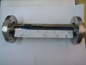 FA10-25F不锈钢法兰式玻璃管浮子流量计,引进德国KROHNE流量计