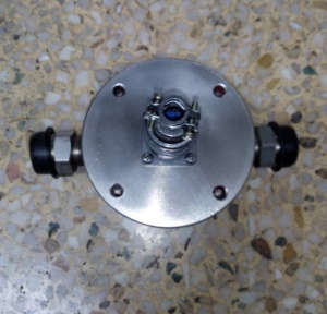 不锈钢微小流量计,脉冲信号,耐高压,外螺纹连接,量程30--400L/H