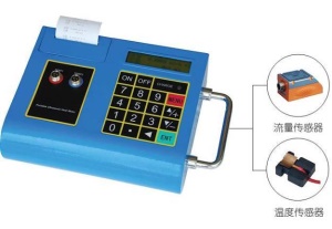 TUF-2000P便携式超声波流量计,大型传感器,温度-40-90℃ 流量计