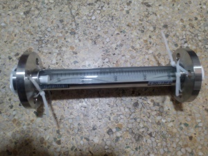 FA30F-40全不锈钢衬四氟玻璃转子流量计,DN40活动法兰,接口衬四氟