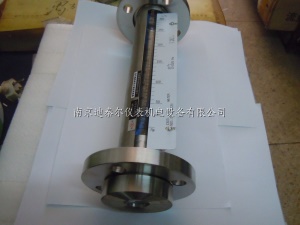 FA10-25F不锈钢法兰式玻璃管浮子流量计,引进德国KROHNE流量计