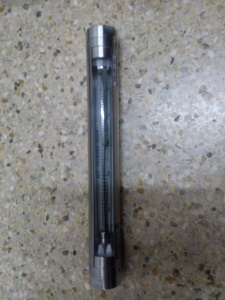 V30S-50全不锈钢玻璃转子流量计,G2寸内螺纹,总长380mm玻璃流量计