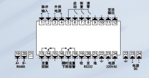 XSJD流量定量控制仪,流量定量控制自动给料控制,数码管流量积算仪