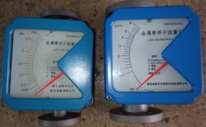 金属管浮子流量计LZZ-25,不锈钢材质,现场显示,液体气体流量计