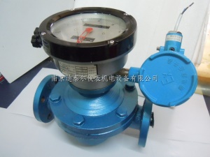 LCB防爆电流远传流量计 现场显示信号输出回零型椭圆齿轮流量计