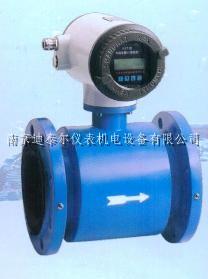 电磁流量计PFA衬里,耐温260℃,不锈钢电极,一体型高温电磁流量计