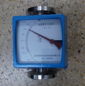 LZZ-F防腐型金属管浮子流量计,不锈钢内衬四氟,现场显示流量计