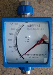 金属管浮子流量计LZZ15,指针显示,螺纹连接,信号输出迪泰尔流量计