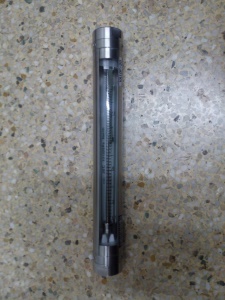 V30S-40全不锈钢玻璃转子流量计,G11/2内螺纹,总长度370mm流量计