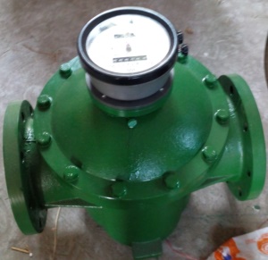 椭圆齿轮流量计LC100,DN100可选远传型,回零型容积式流量计