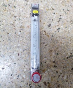 LZJ-10过渡型玻璃转子流量计,调节阀,中心距208mm,常州双环流量计