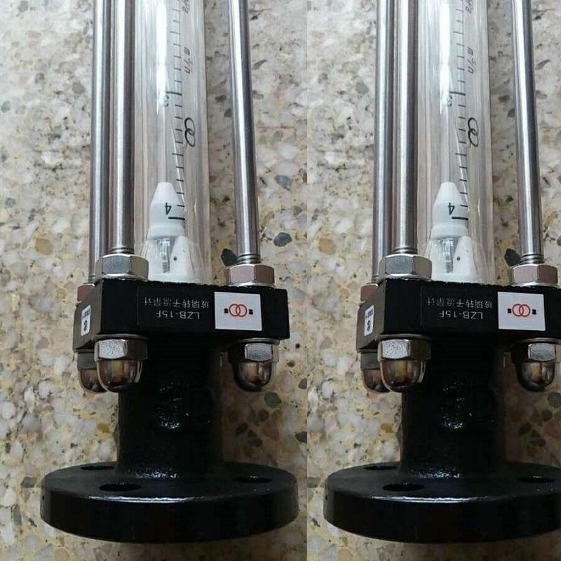常州双环热工 LZB-80F玻璃转子流量计,防腐型法兰玻璃管流量计